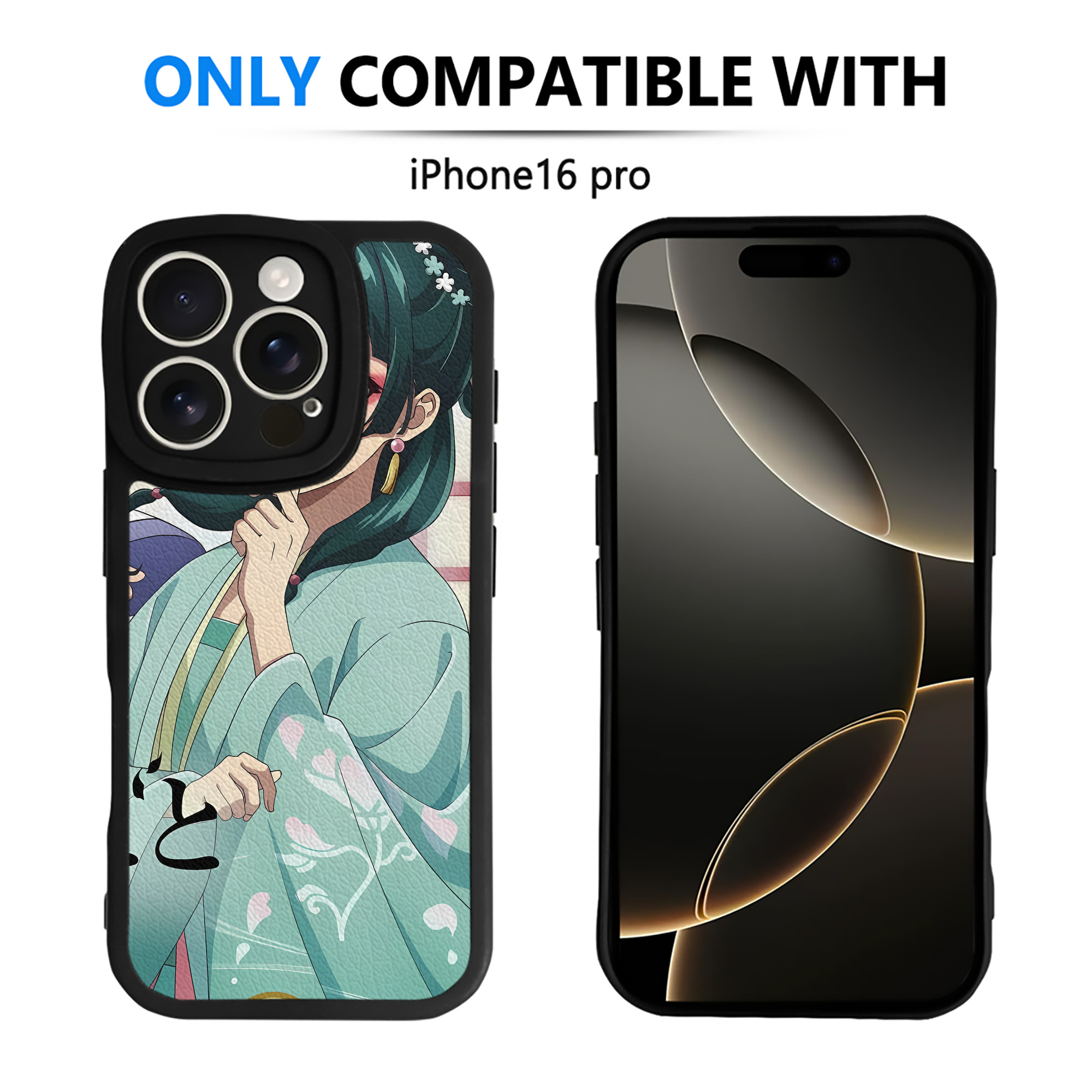 薬屋のひとりごと The Apothecary Diaries 【iPhone 16シリーズ対応】シリコンスマホケース（レザー調） 材質：シリコン